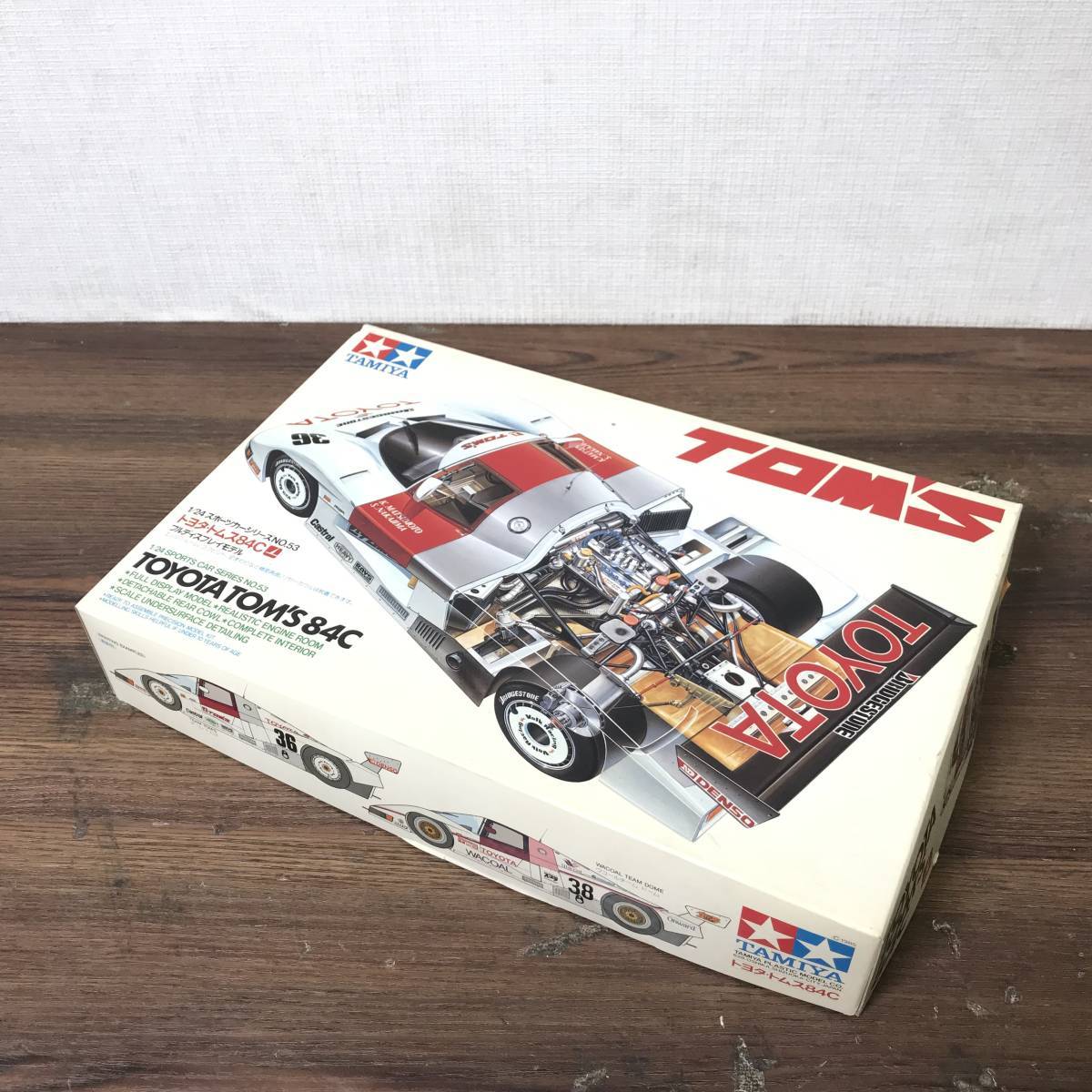 限定SALE，格安 未組立 TAMIYA タミヤ 1/24 スポーツカーシリーズNo.53 トヨタ トムス84C プラモデル TOYOTA TOM&acute;S 84C 当時物 昭和レトロ 北E3(その他)｜売買されたオークション情報、yahooの商品情報をアーカイブ その他