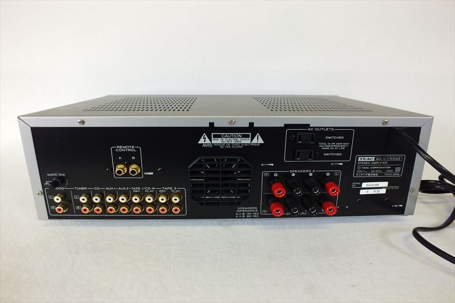 TEAC | A-R630MKII - プリメインアンプ A-R630MKII-特コード01