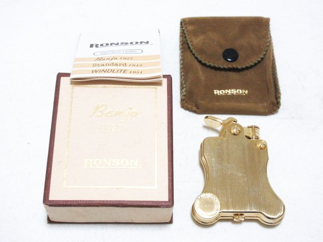 RONSON Banjo ビンテージ1927年製 オイルライター - メルカリ 