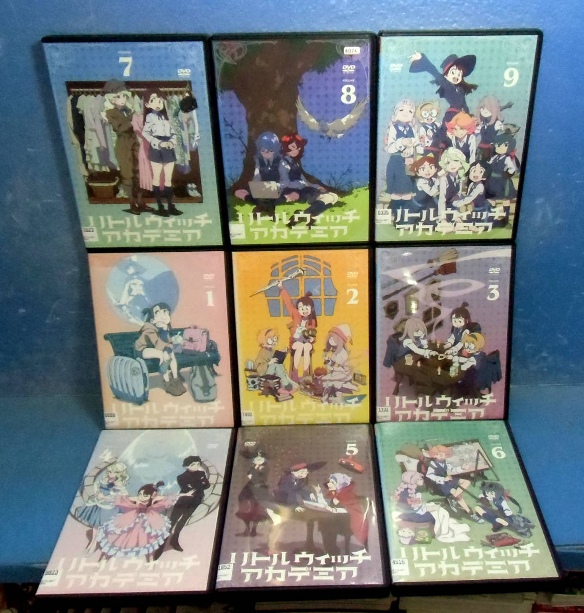 リトルウィッチアカデミア全巻+αセット DVD [全9巻セット]リトル