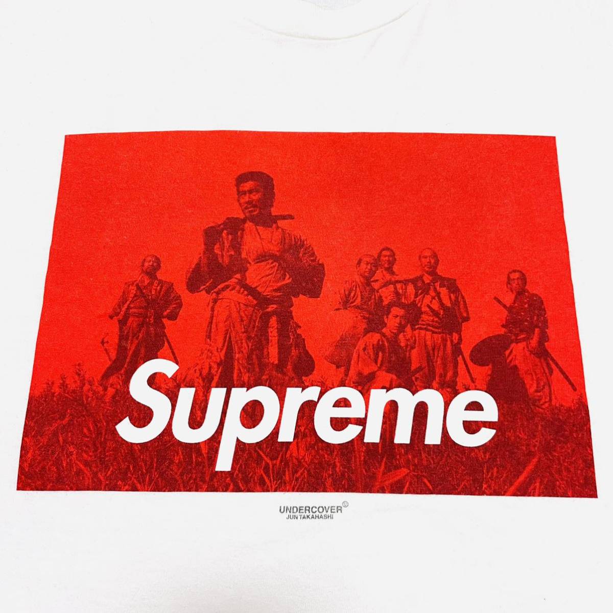 Supreme UNDERCOVER Seven Samurai Tee White Red M 16aw 2016年 白 赤 