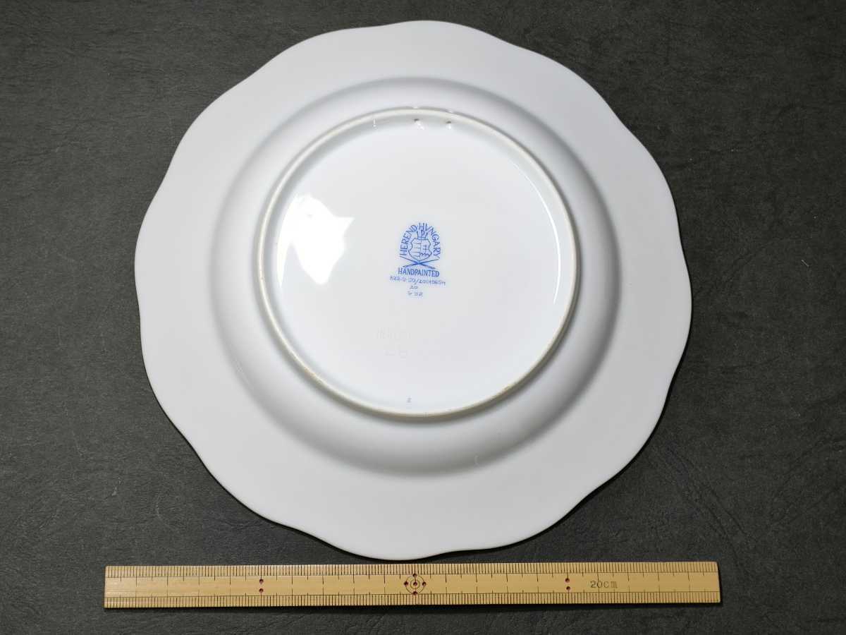 食器】○美品○ヘレンド○1999年イヤープレート○うさぎ年○金彩も