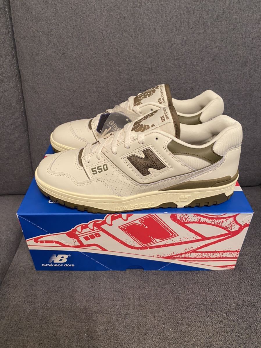27.5cm Aime Leon Dore × New Balance BB550 エメレオンドレ  