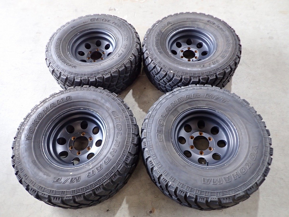 NP4034【送料無料33×12.50R15】ミッキートンプソン MT-058 中古夏 