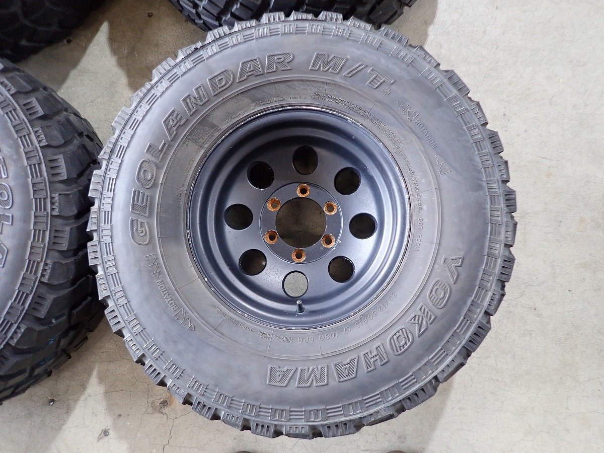 NP4034【送料無料33×12.50R15】ミッキートンプソン MT-058 中古夏 
