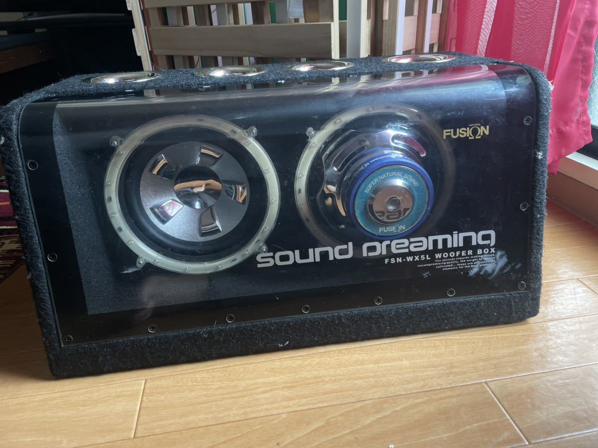 美品 ☆ Fusion FSN-WX5L サブウーハー ウーハー スピーカー 【公式通販】