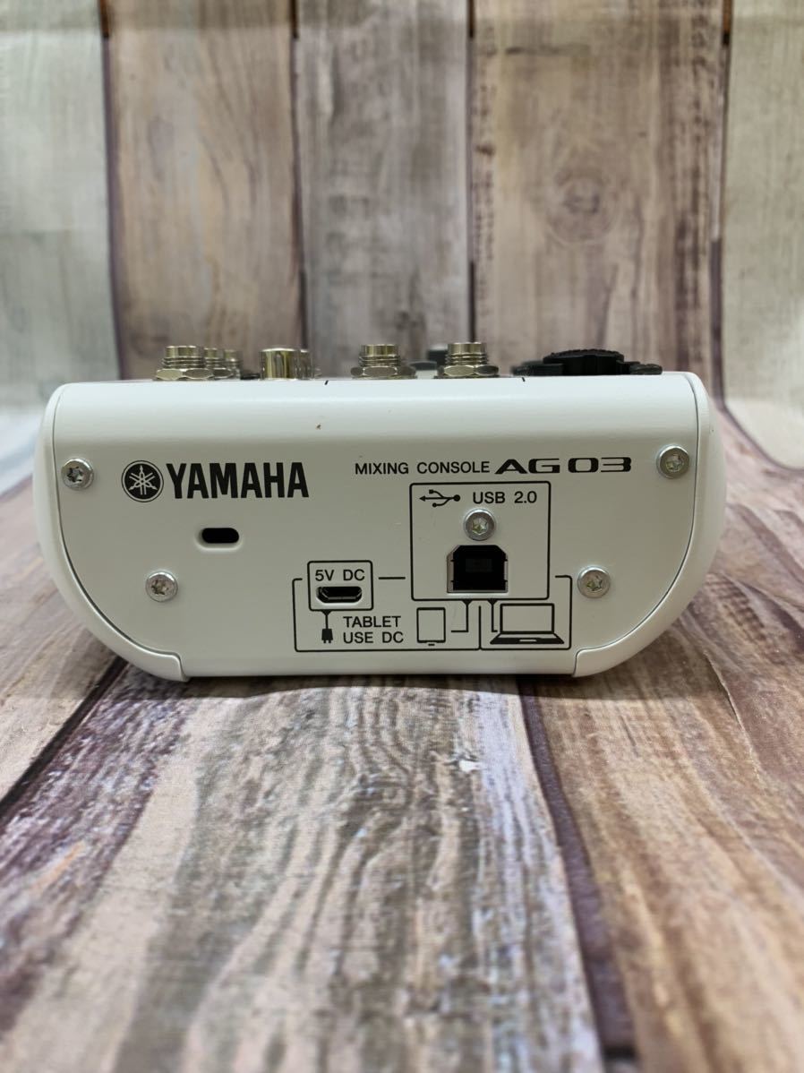 s10715-2075 YAMAHA AG03 ミキシングコンソール オーディオ