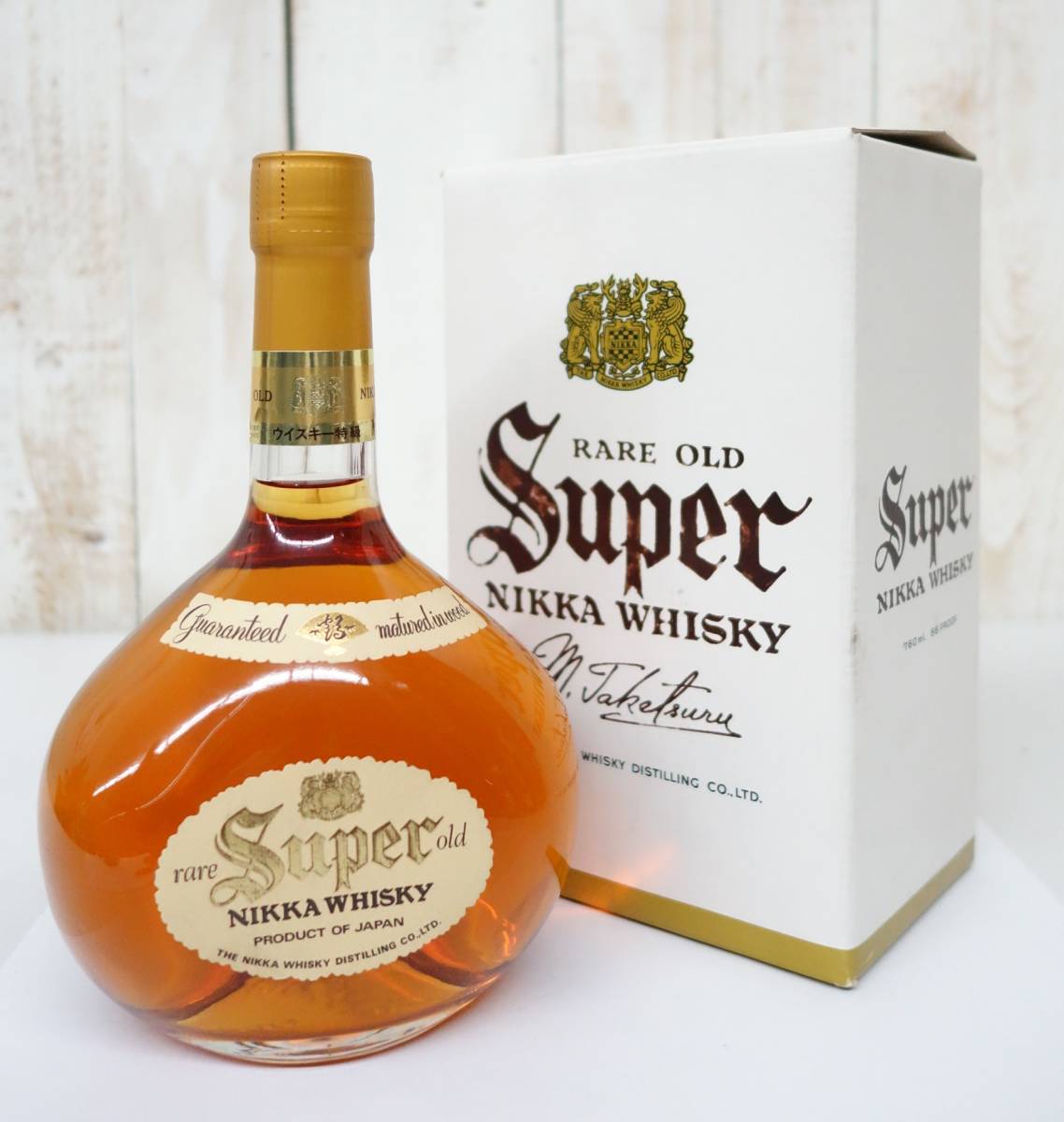 スーパーニッカ NIKKA - 43% メルカリ 特級 Super 未開栓 WHISKY 古酒 