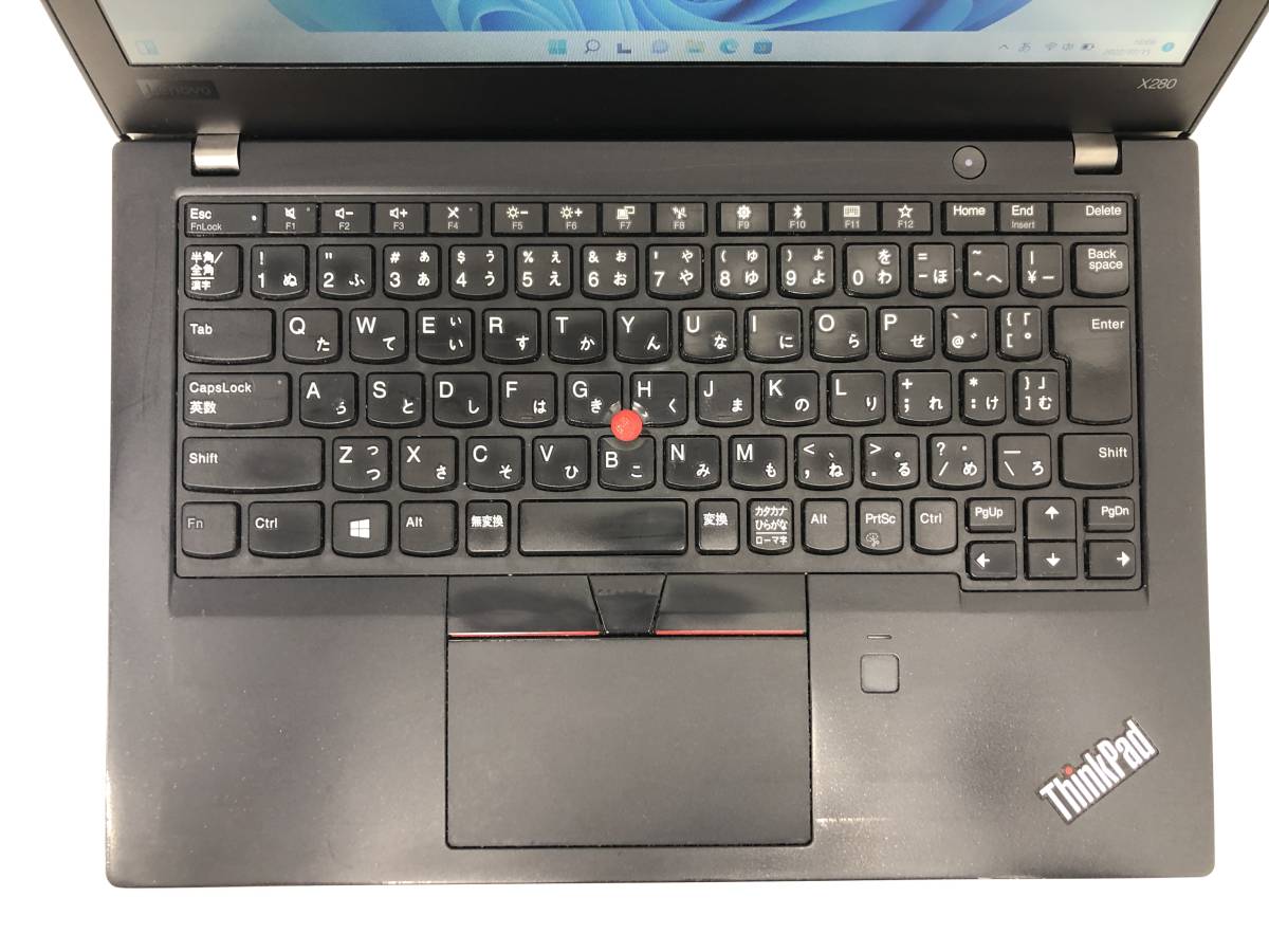 Lenovo ThinkPad X280 TP00093A、Core i5-8250U 1.60GHz / 8GB / SSD