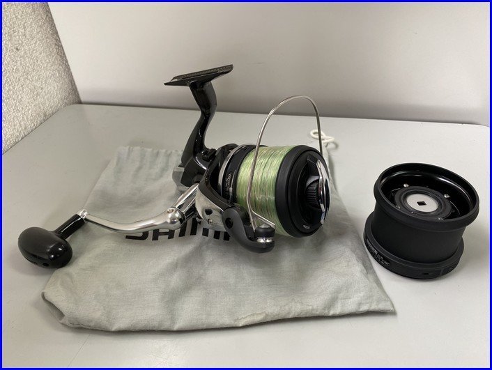 SHIMANO PA PROSURF SA56 釣り用のリール 綺麗【名機 SHIMANO 15 PA PROSURF SA56 シマノ 15パワーエアロ