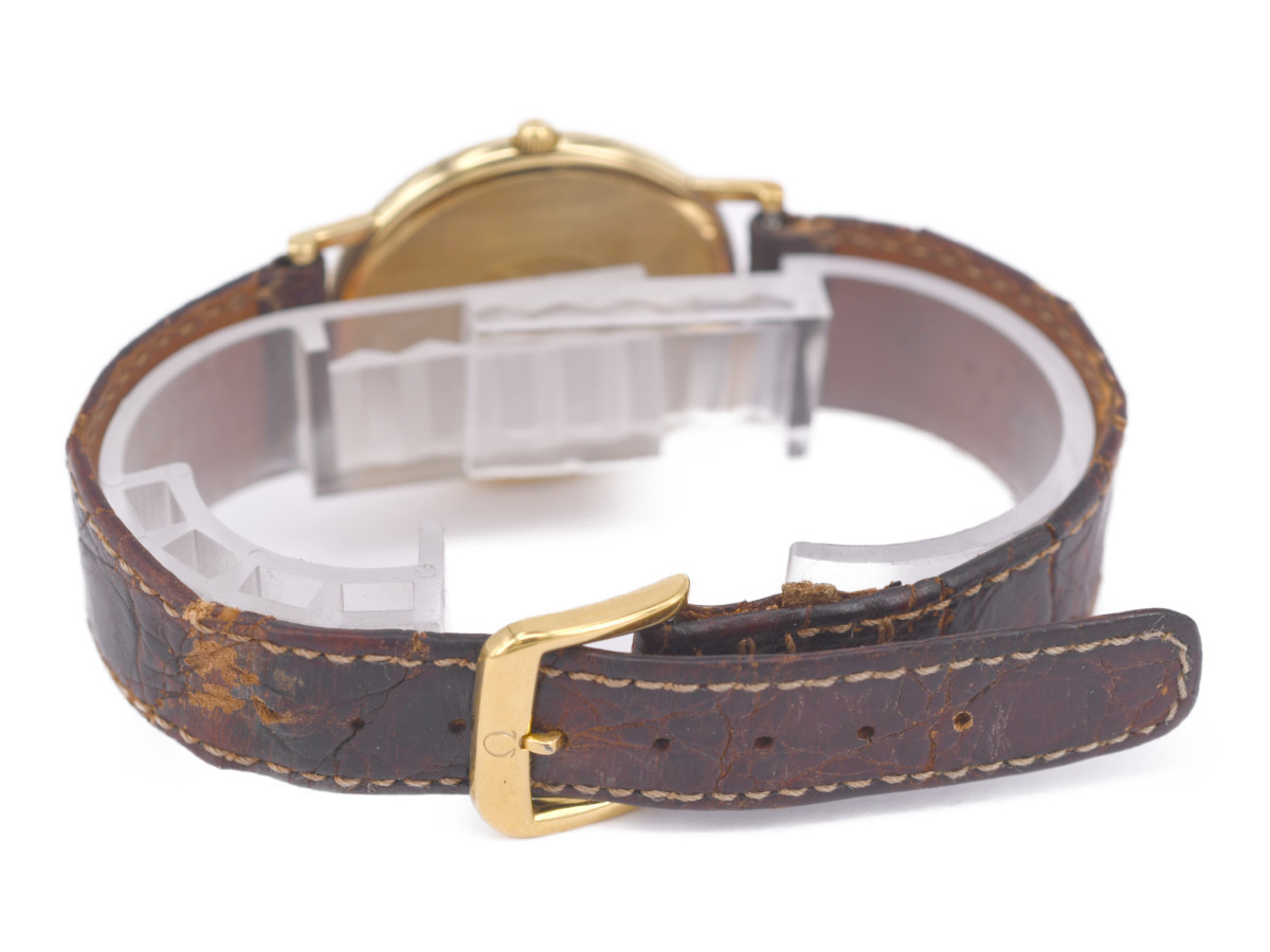 中古品] 稼働品【OMEGA】オメガ DEVILLE デビル メンズ K18無垢 750YG