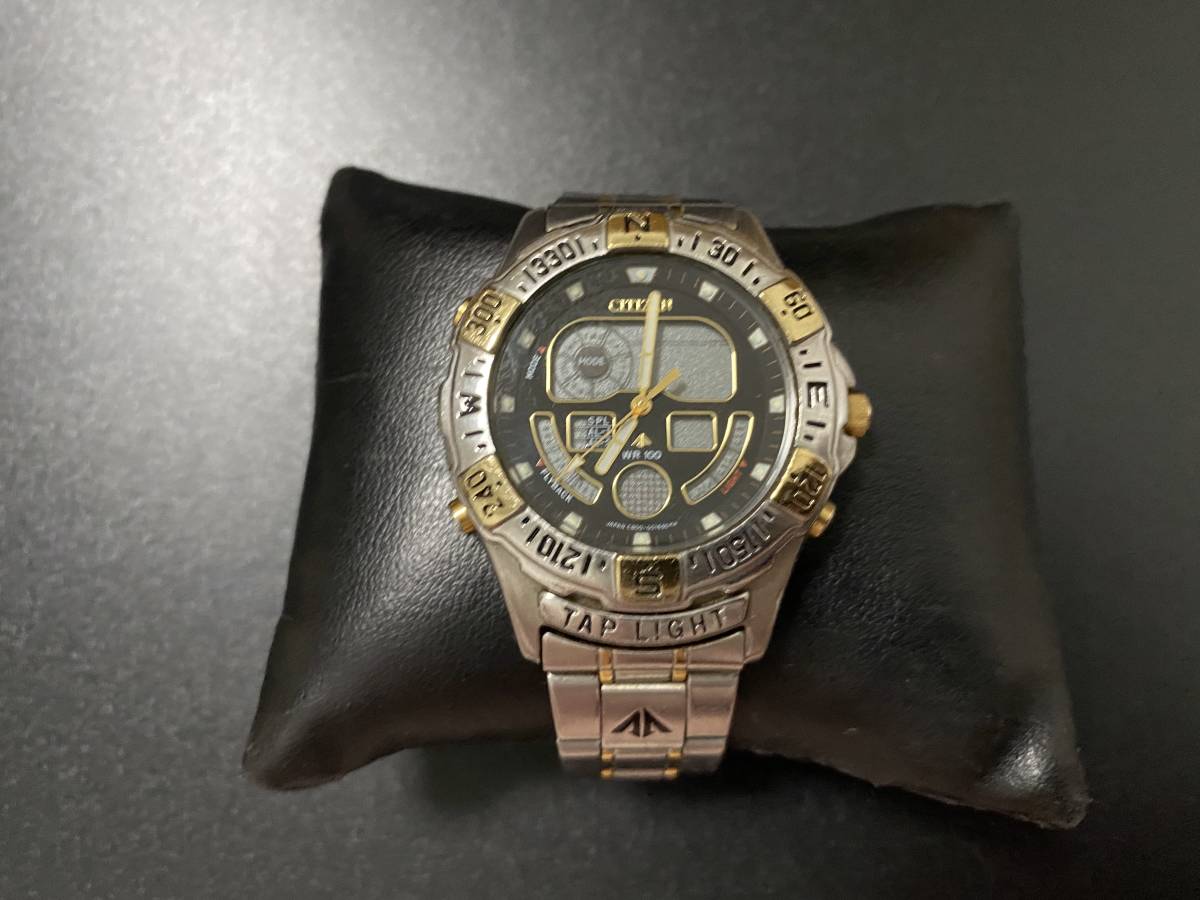 動作未確認 CITIZEN プロマスター C800-001318K 多機能ウォッチ 