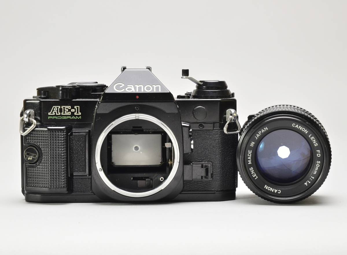 ☆キャノン AE-1 プログラム ニューFD 50mm f1.4 美品 カメラ、光学