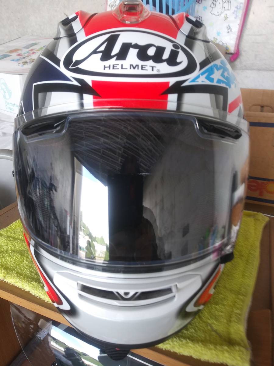 超美品 アライヘルメット RX-7X ヘイデン ラグナ Mサイズ アライ Arai