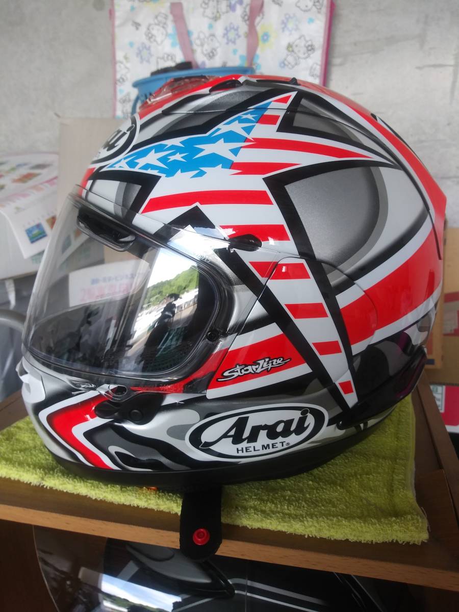超美品 アライヘルメット RX-7X ヘイデン ラグナ Mサイズ アライ Arai
