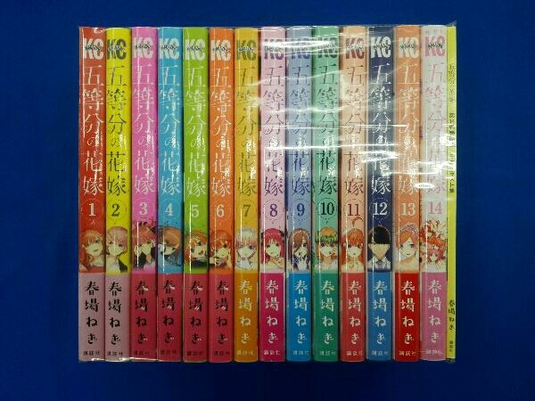 最安値，人気 全巻セット 春場ねぎ 五等分の花嫁 全14巻セット 14巻特装版(全巻セット)｜売買されたオークション情報、yahooの商品情報をアーカイブ公開 - オークファン 全巻セット