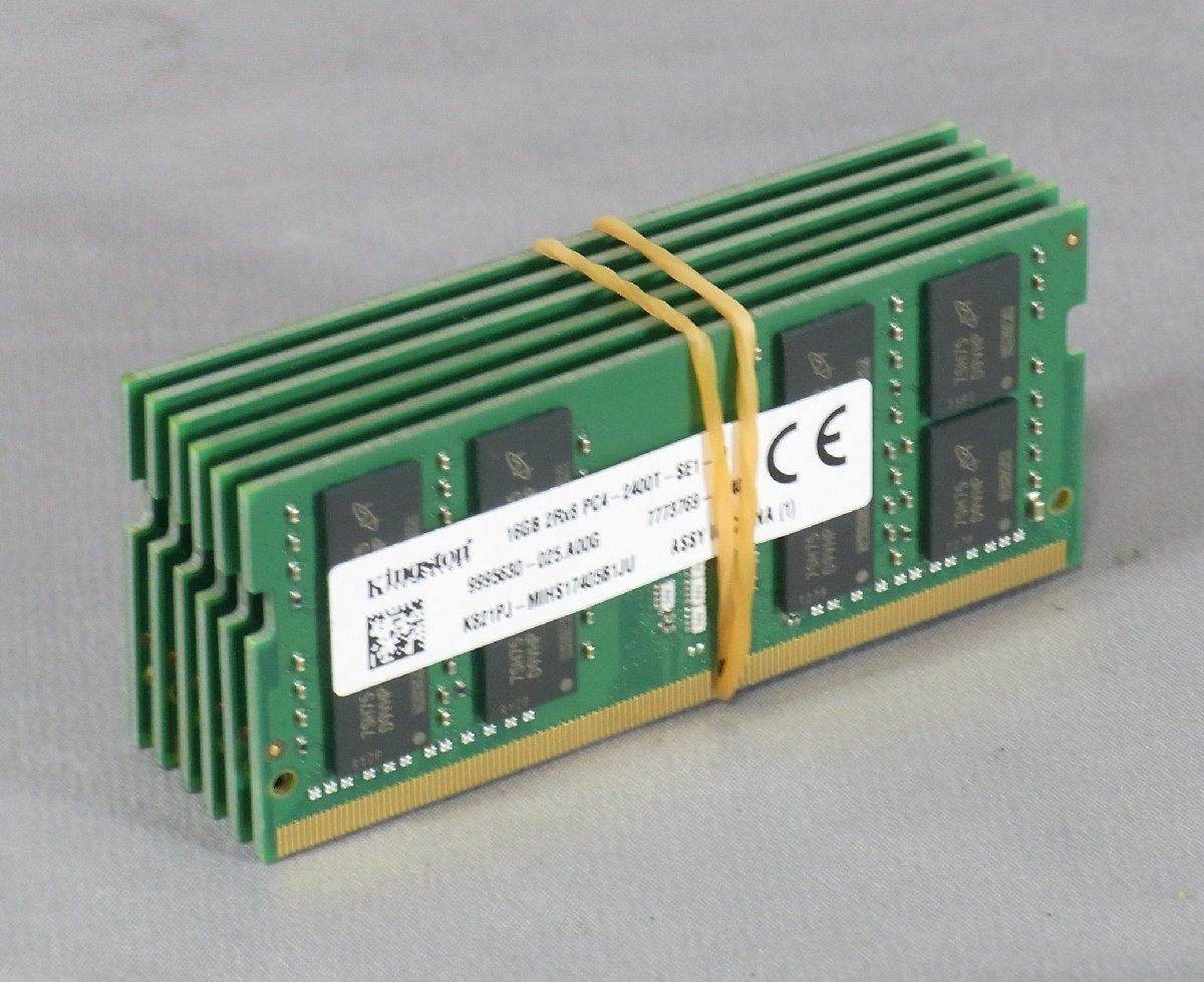  B30586 O-07009 PC4-2400T DDR4メモリー 16GB 6枚セット ノート用メモリー 動作未確認(その他)｜売買されたオークション情報、yahooの商品情報をアーカイブ公開 - オークファン DIMM