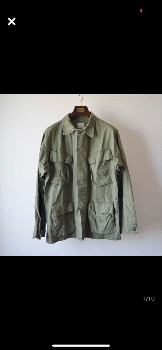 アメリカ軍 ジャングルファティーグジャケット リップストップ
