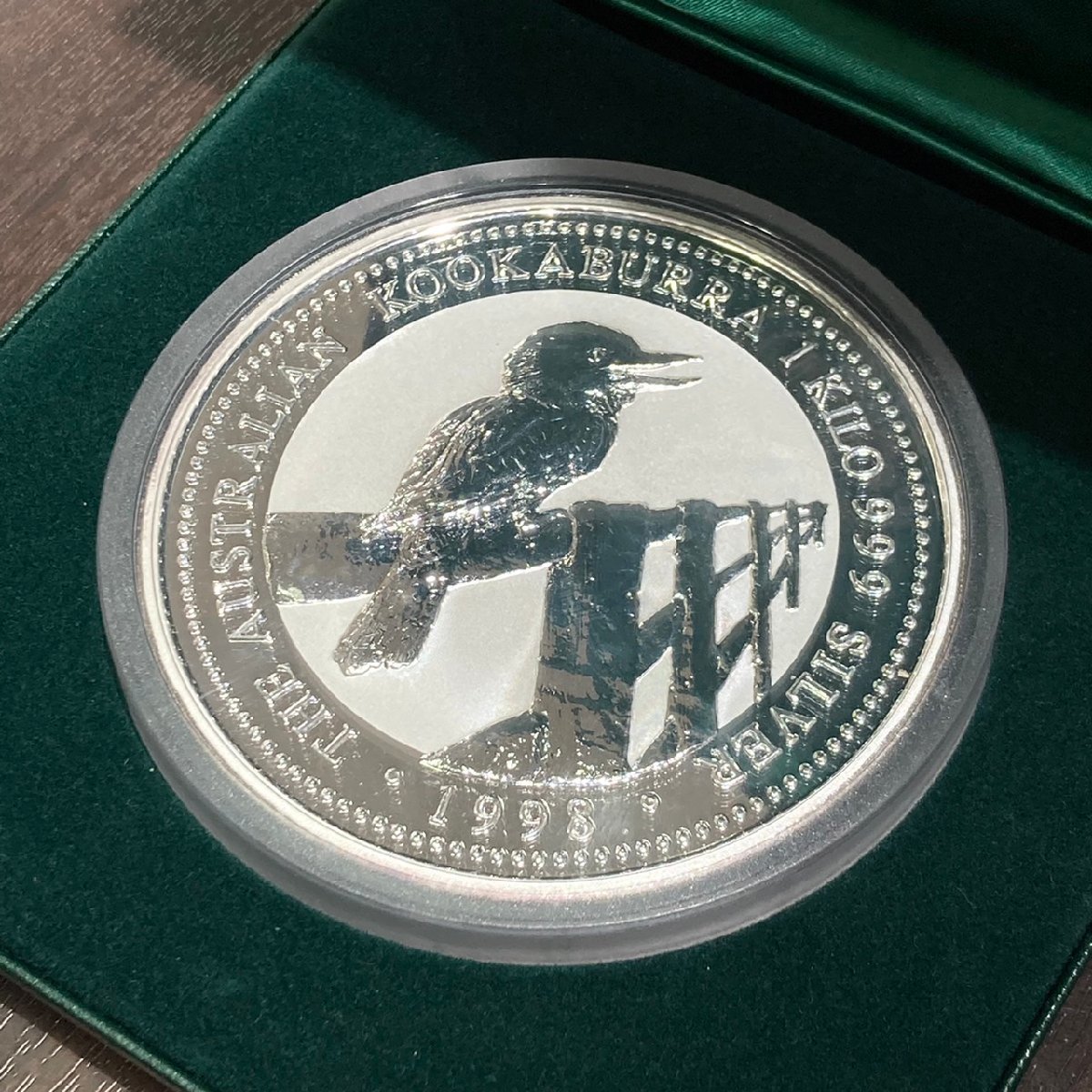 オーストラリア カワセミ 1998年 銀貨 1オンス 純銀 31gr. 999⁄1000 1