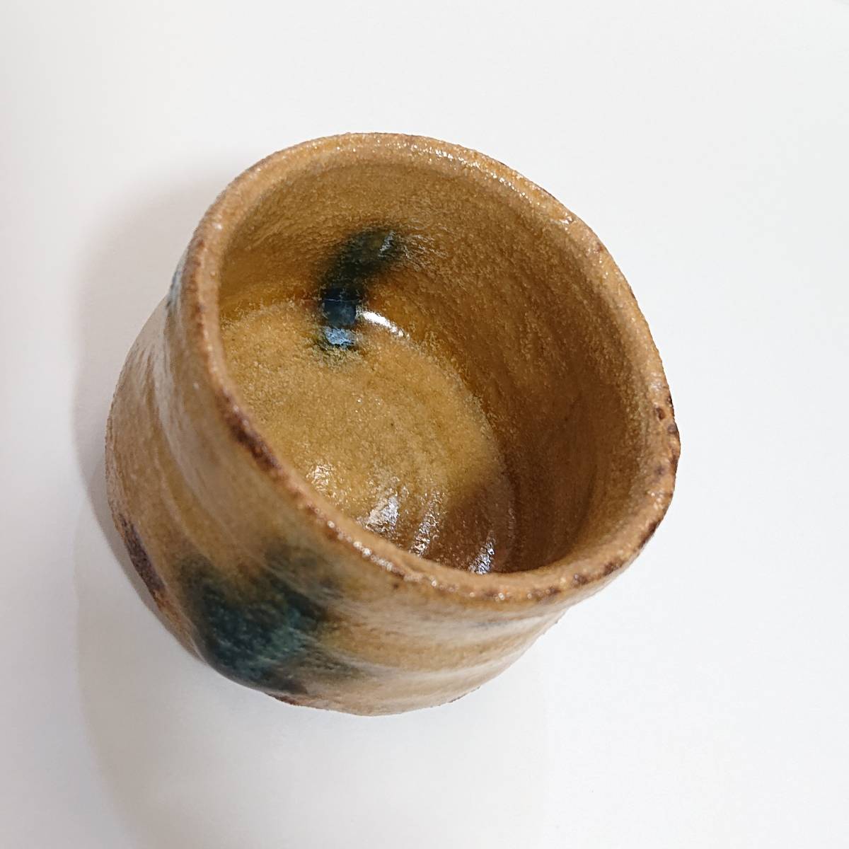 各務周海 黄瀬戸ぐい呑 作者史上最高傑作 美品 酒器 美濃 桃山超え