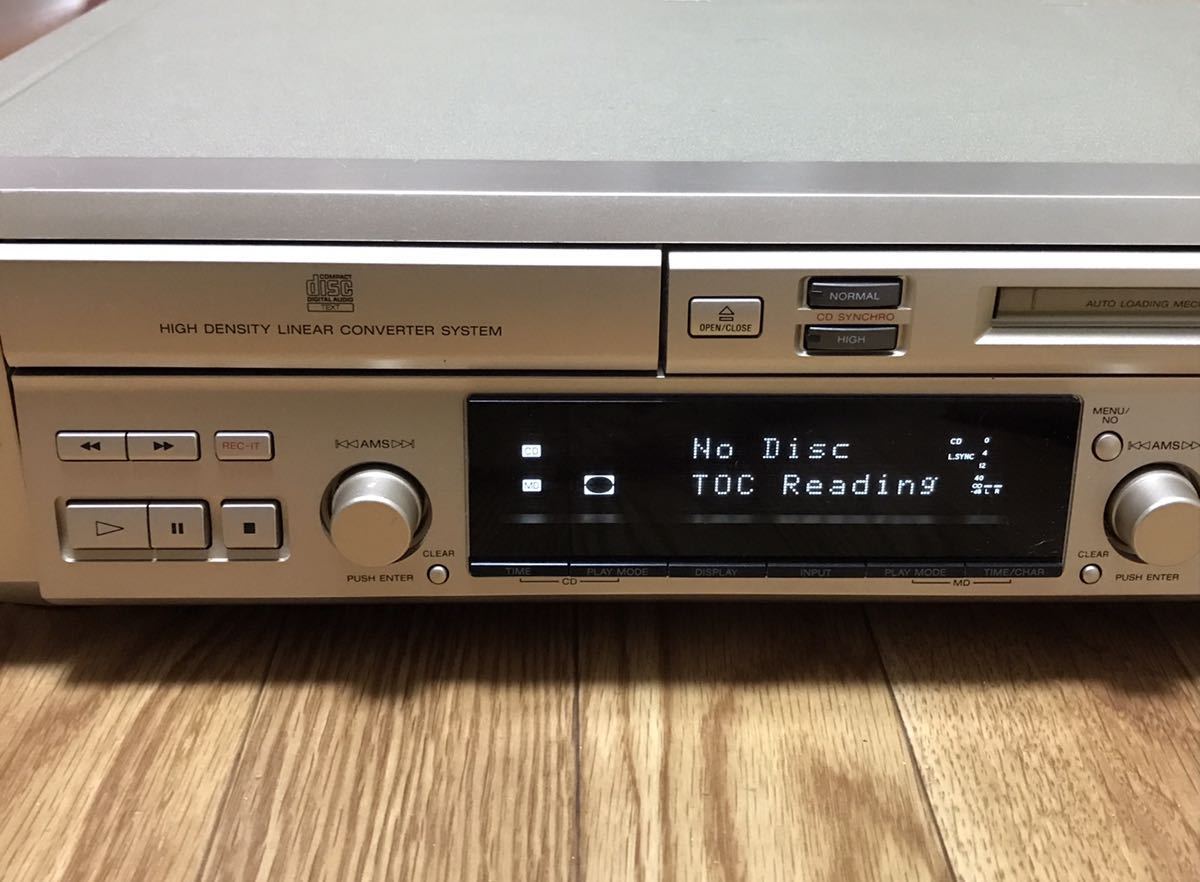 SONY MXD-D40 CDプレーヤー MDレコーダー ソニー 【公式通販】