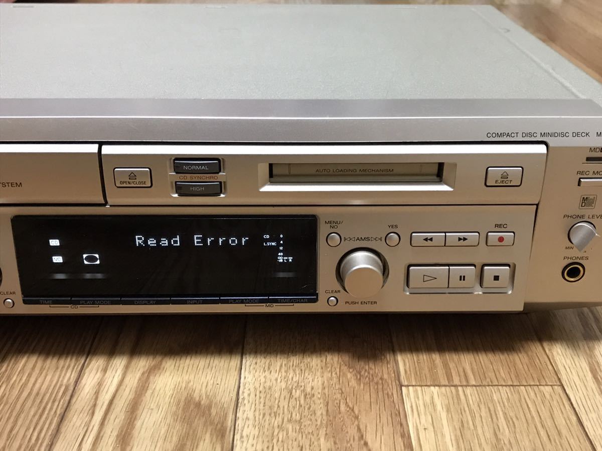 SONY MXD-D40 CDプレーヤー MDレコーダー ソニー 【公式通販】