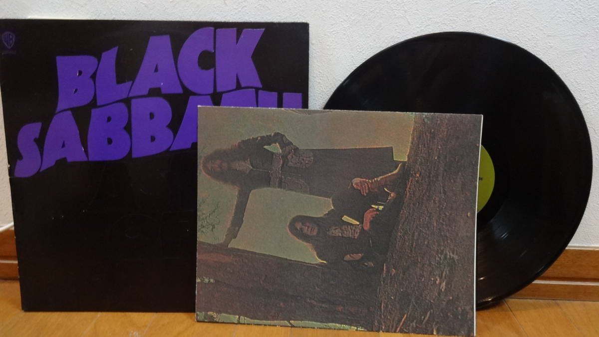 Black Sabbath - Master Reality Poster | 1st Of LP US UK Vinyl of song Raglan