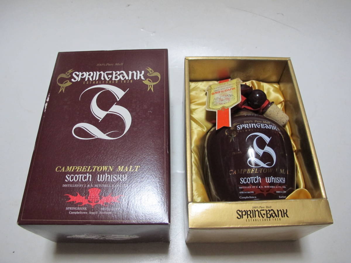 Sprigbank スプリングバンク スコッチ 750ml 43° 未開栓 Sprigbank スプリングバンク スコッチ 750ml 43° 未開栓
