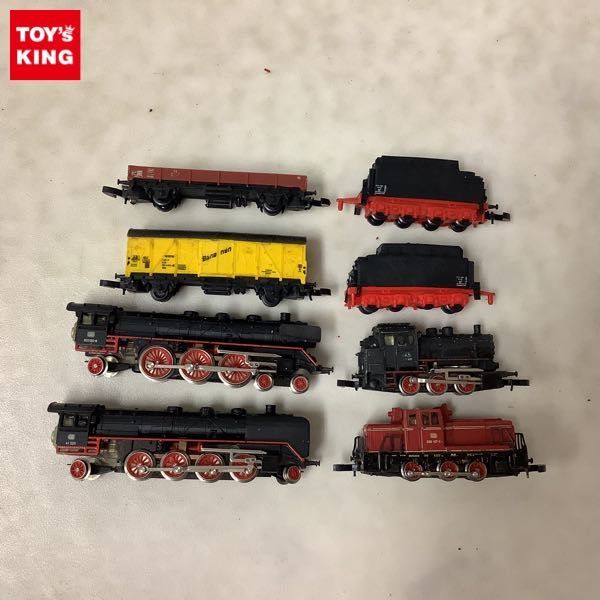 1円～ ジャンク Zゲージ ドイツ鉄道 蒸気機関車、炭水車 他 鉄道模型
