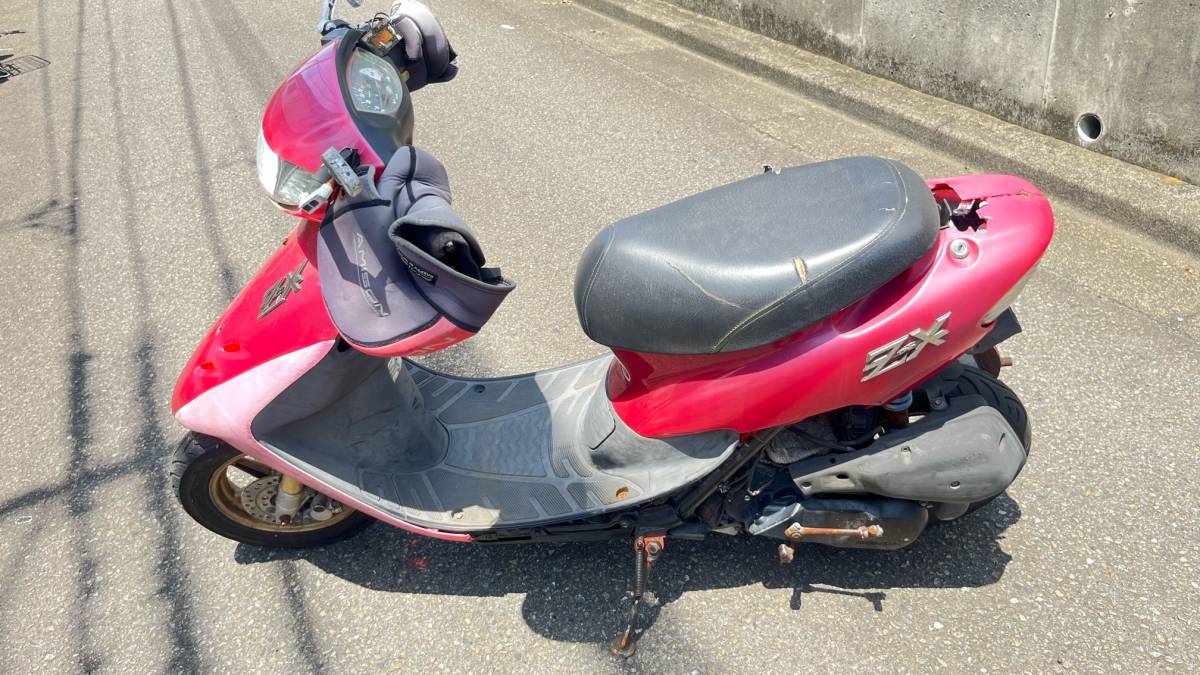 ホンダ ライブDIO ZX ピンクスケルトン(50cc以下)｜売買された 