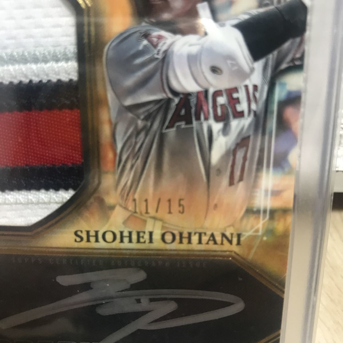topps luminaries 2020 SPARKofLIGHT 大谷翔平 SHOHEI OHTANI 直筆 