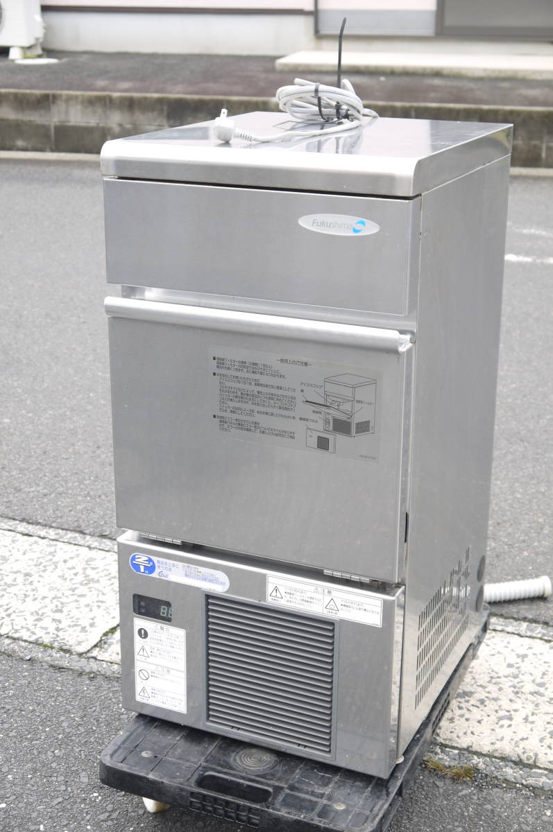 生活家電 フクシマ全自動製氷機FIC-A25KT通電可！ジャンク品