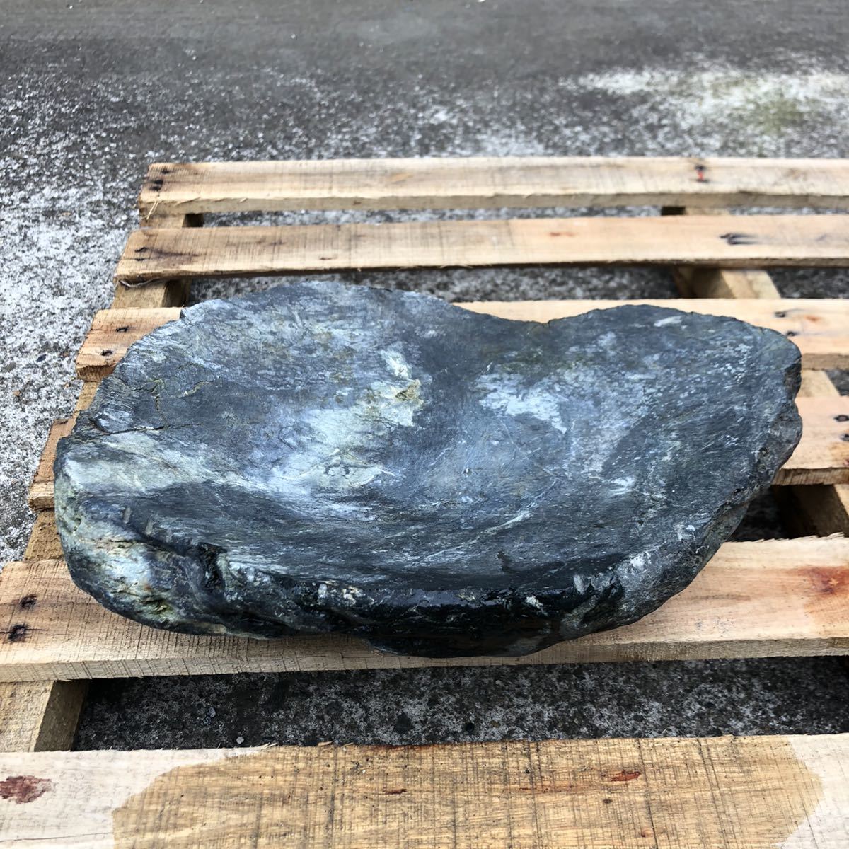 石皿 石鉢 水鉢 山野草鉢 ミニ盆栽鉢 蹲 蹲踞 つくばい 石像 石造