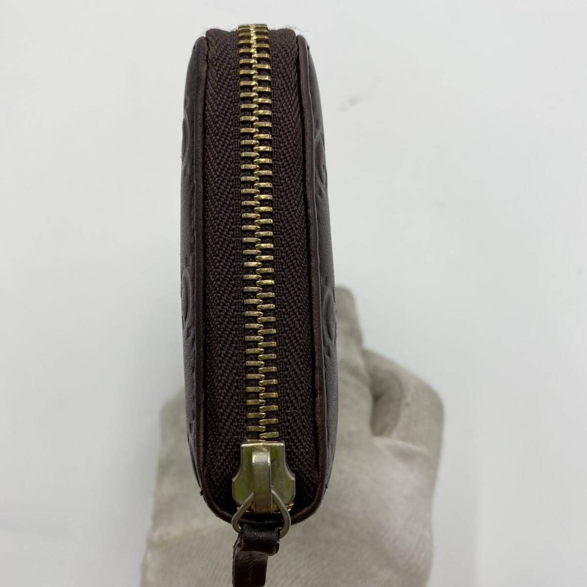 1円〜【美品】 グッチ GUCCI 長財布 ラウンドファスナー ジップ 