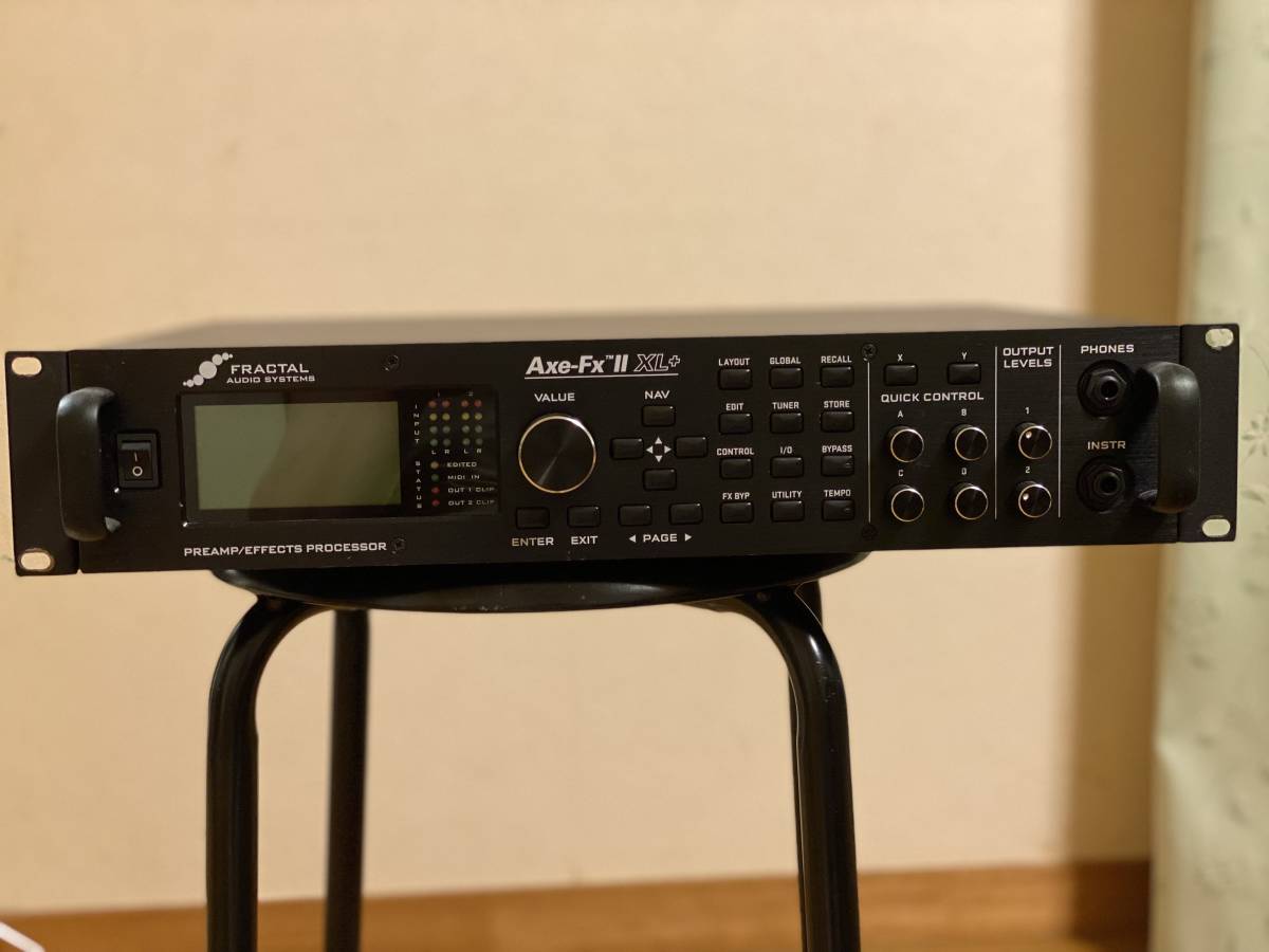 fractal audio systems フラクタルオーディオシステムズ Axe-FxII XL+ 