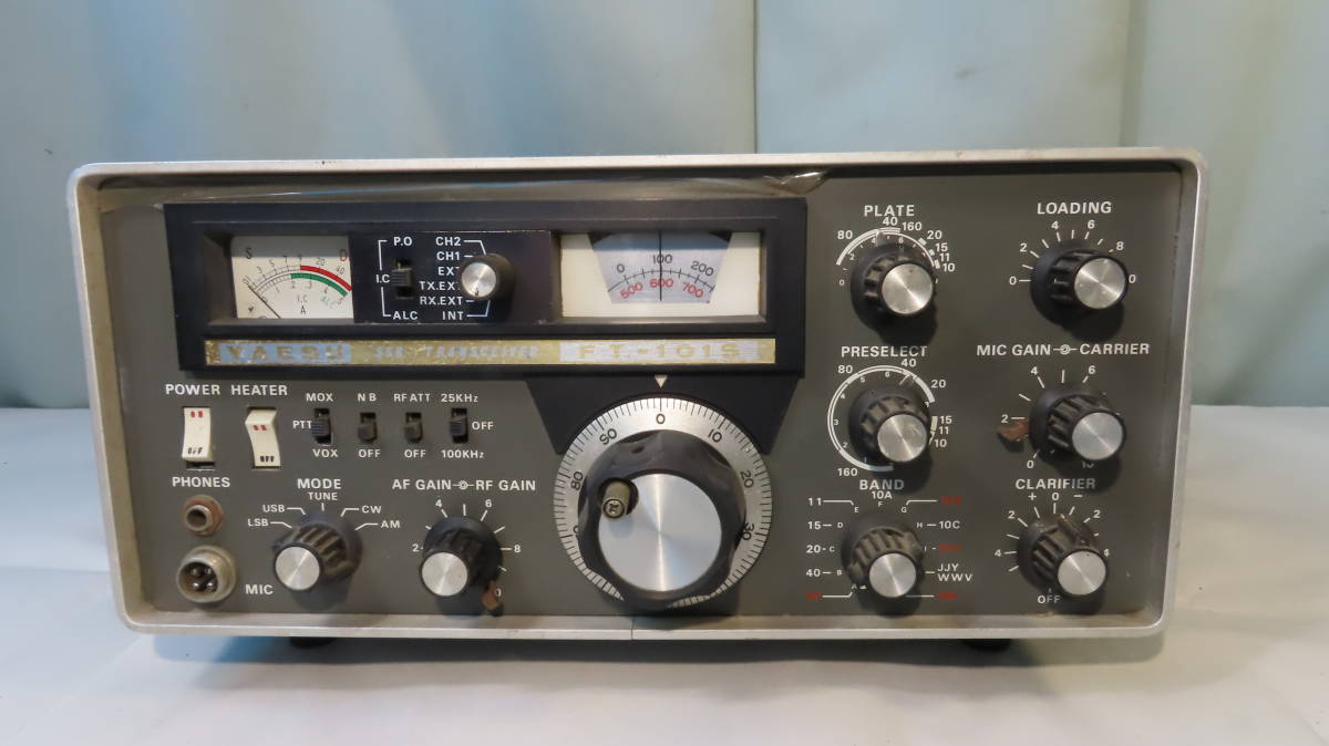 YAES 八重洲無線 HF帯SSBトランシーバー FT-101BS ジャンク YAESU