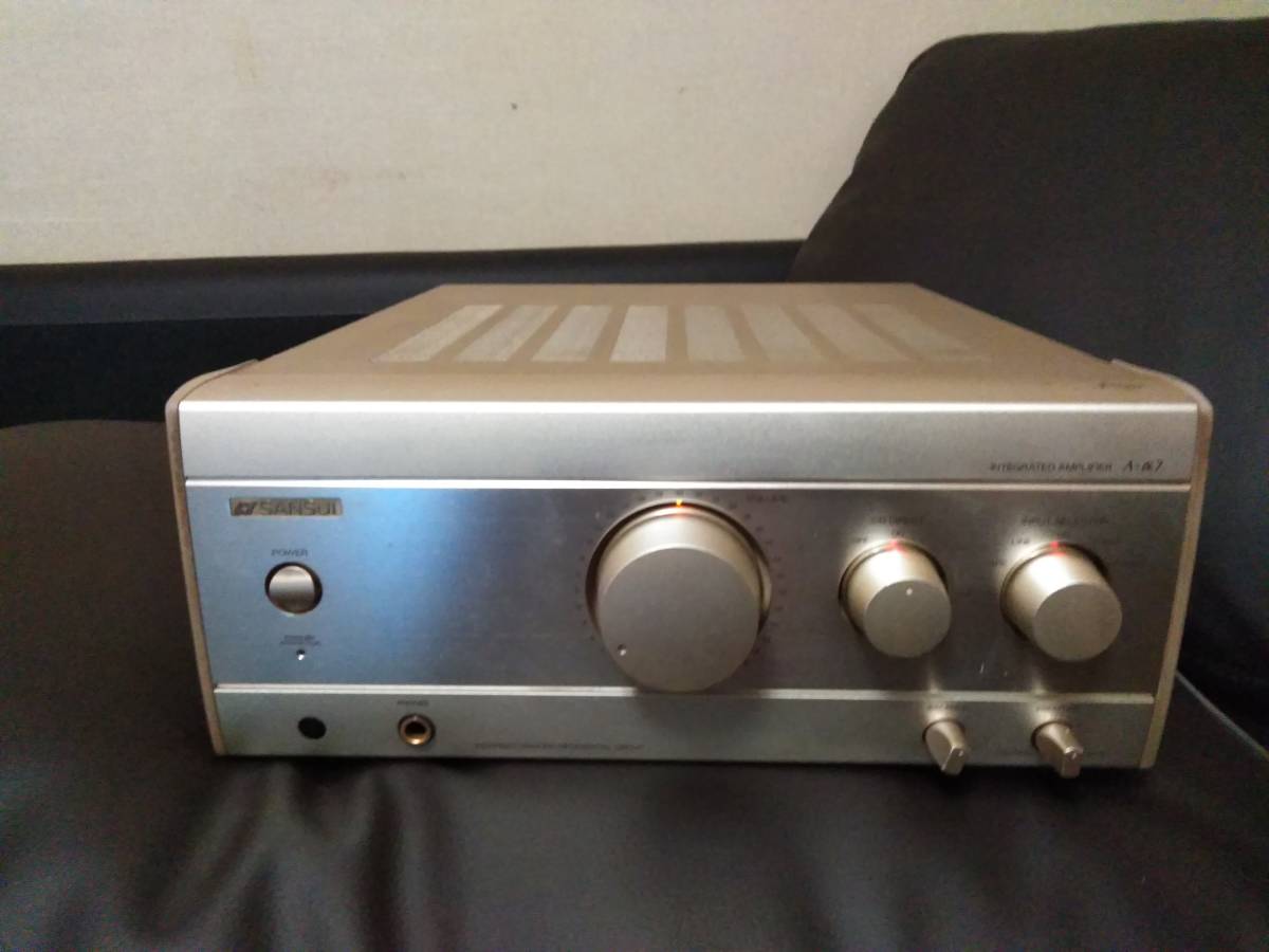 SANSUI プリメインアンプ サンスイ A-α7 Sansui 公式通販 動作品