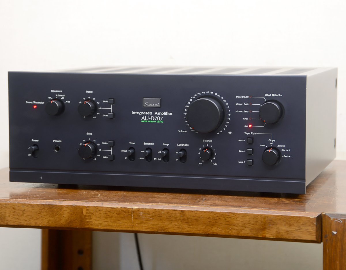 プリメインアンプ サンスイ SANSUI AU-D707 EXTRA Sansui AU-D707G 