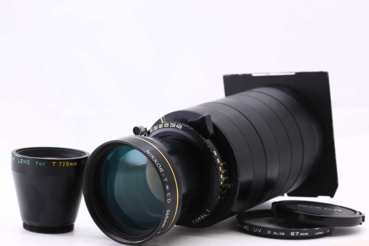 ☆極上級☆ ニコン NIKON NIKKOR-T＊ED 360mm F8，500mm F11，720mm F16
