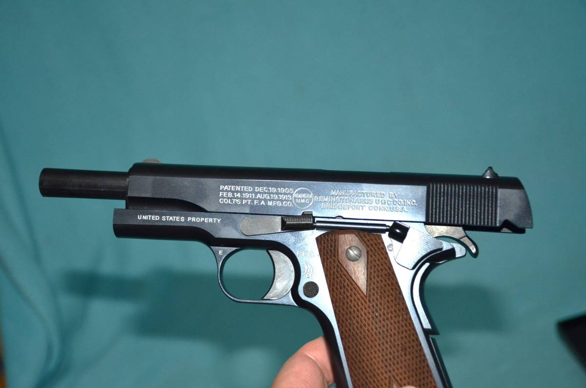 UMC M1911 モデルガン 六研 レミントンUMC #S ☆7 六研エラン コルト