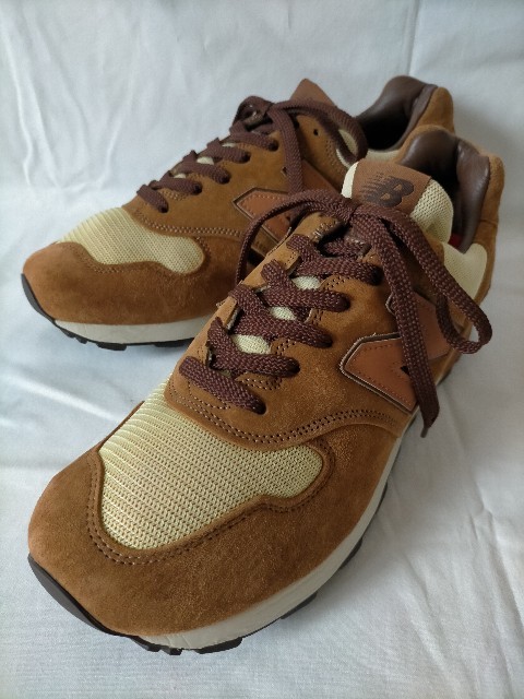 人気定番，人気 極 試着のみ 限定モデル USA製 NEW BALANCE M1400DC ニューバランス キャメルブラウン スエード 13001500(27.5cm)｜売買されたオークション情報、yahooの商品情報をアーカイブ公開 - オークファン 27.5cm