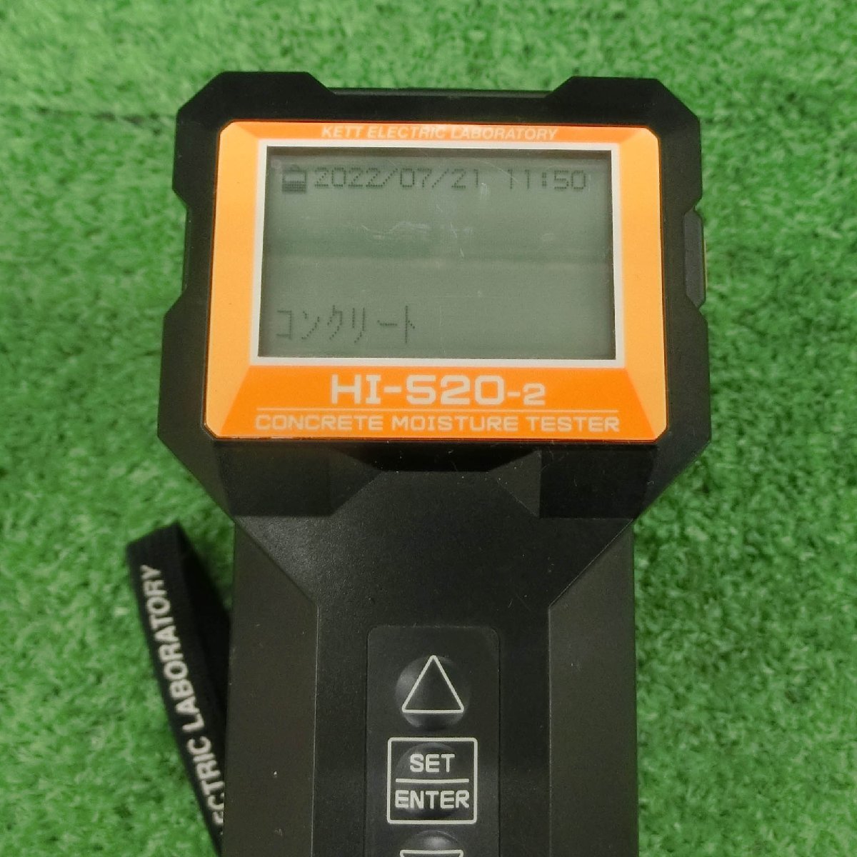 KETT ケット科学 コンクリートモルタル水分計 HI-520-2（中古品）