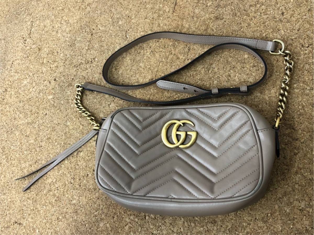 GUCCI ワンショルダーバッグ 巾着 レザー 黒 001 4030 楽天市場 