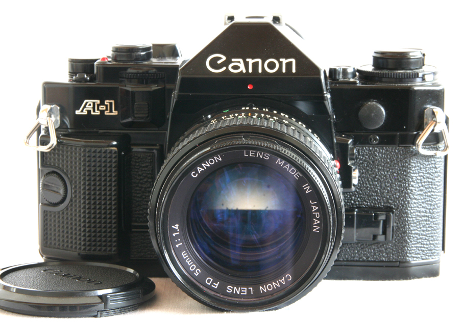 Canon キャノン A-1 NFD 50mm f/1.4 完動品 美品 CANON キャノン A-1 NFD 50mm 1:1.4 シャッター鳴き無し 動作品 Canon