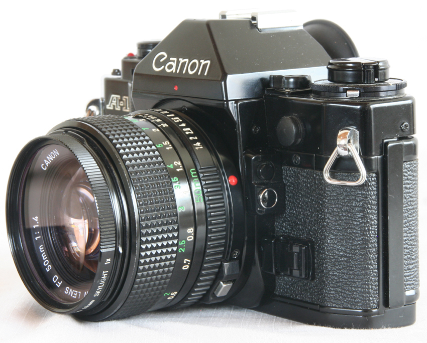 CANON キャノン A-1 NFD 50mm 1:1.4 シャッター鳴き無し 動作品 Canon