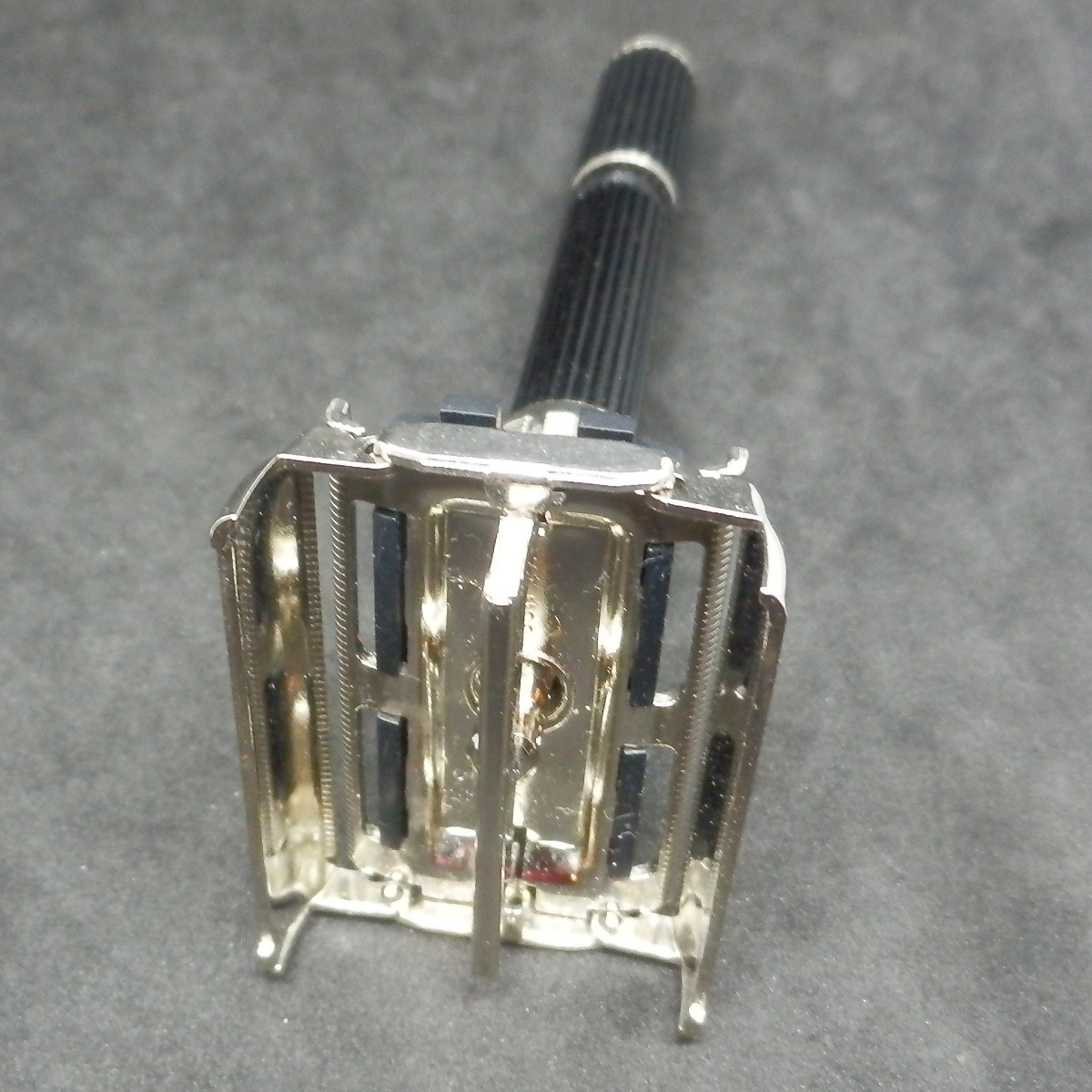 中古】両刃カミソリ ジレット Gillette Super Adjustable Black Beauty