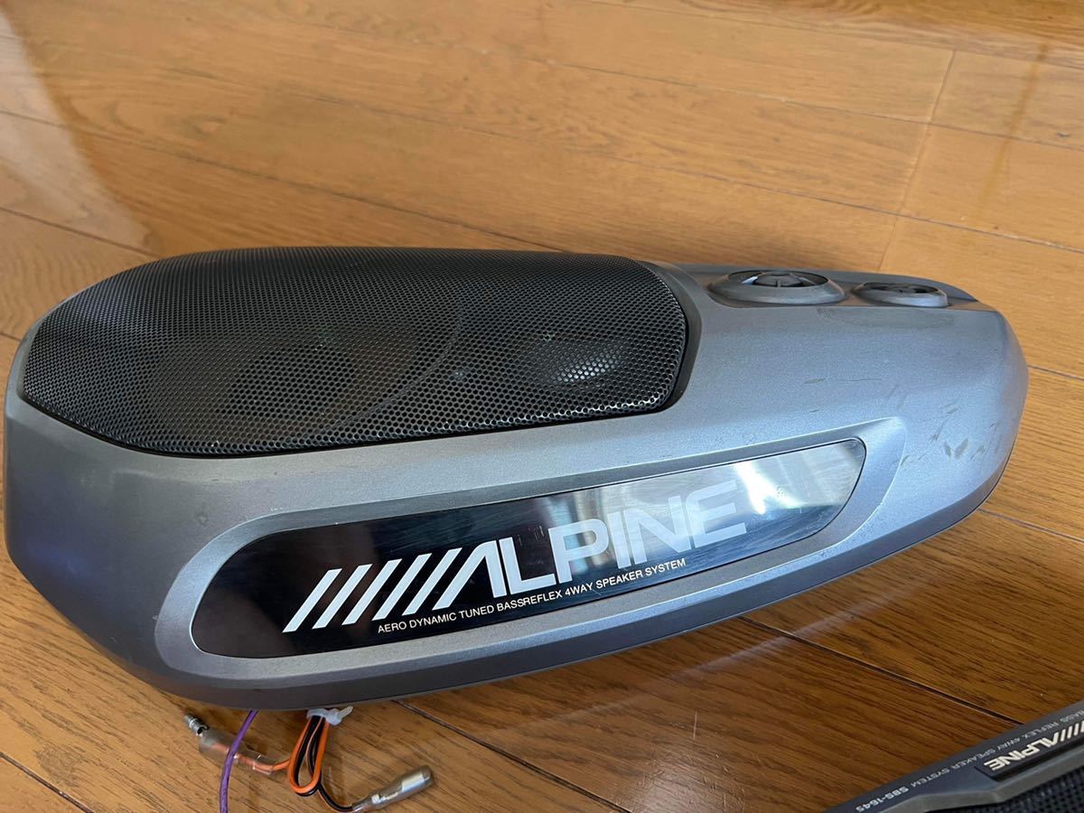 ALPINE アルパイン置き型スピーカー スピーカー 自動車、オートバイ