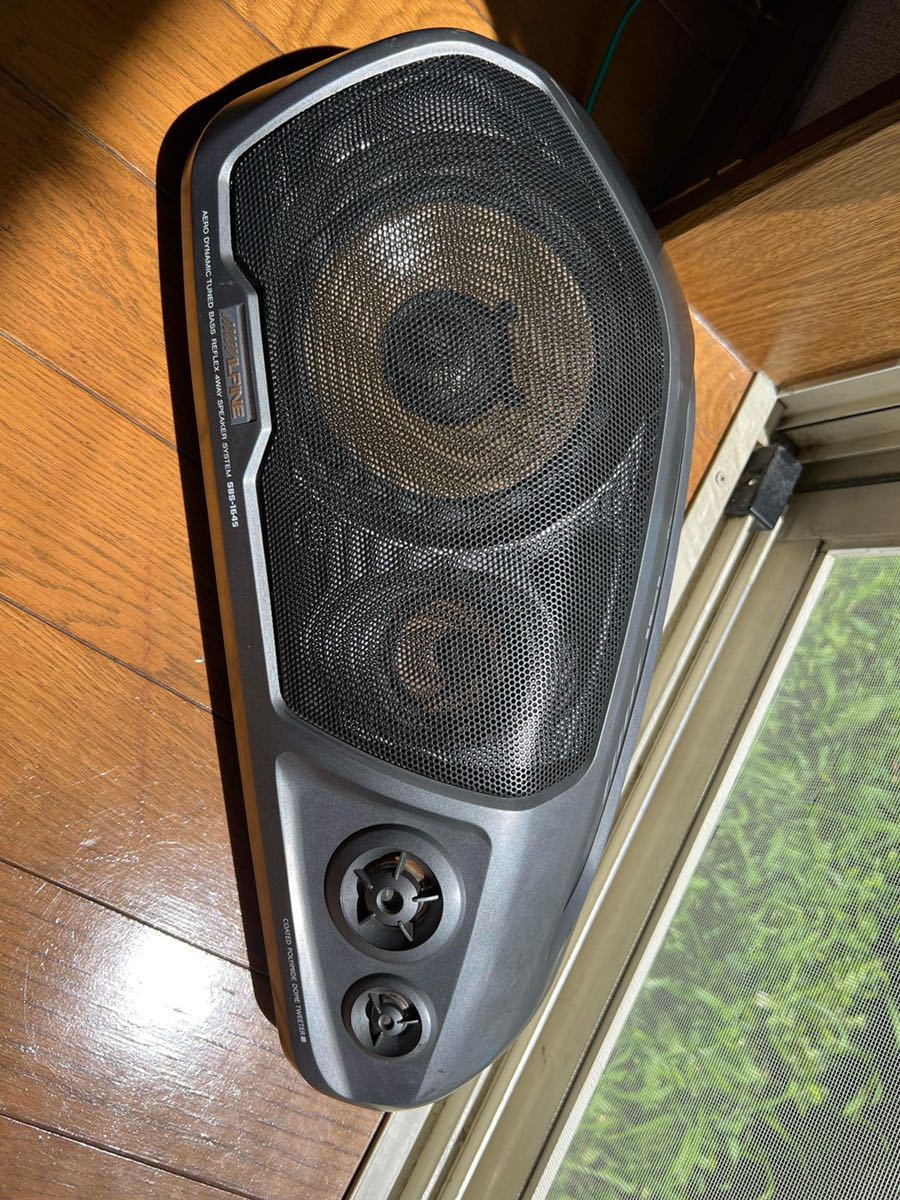 ALPINE アルパイン置き型スピーカー スピーカー 自動車、オートバイ