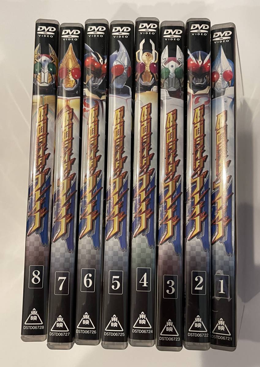 新品ケース交換済み「仮面ライダー剣(ブレイド) 」12巻+映画3巻 DVD15