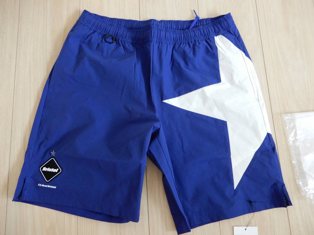 F.C.R.B. soph. スター ハーフパンツ 青 FCRB ショートパンツ F.C.Real